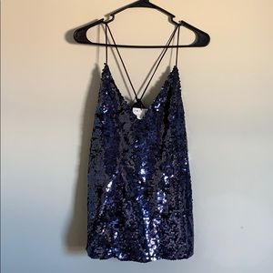 Zara brand new sequin top